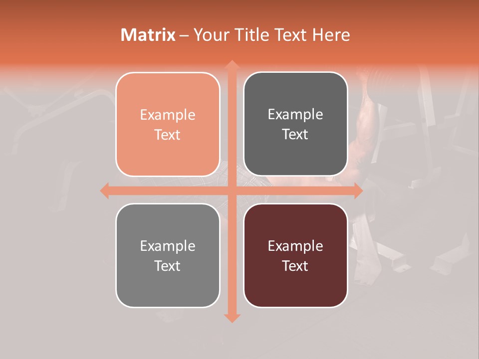 Gym  Fitness Center PowerPoint Template