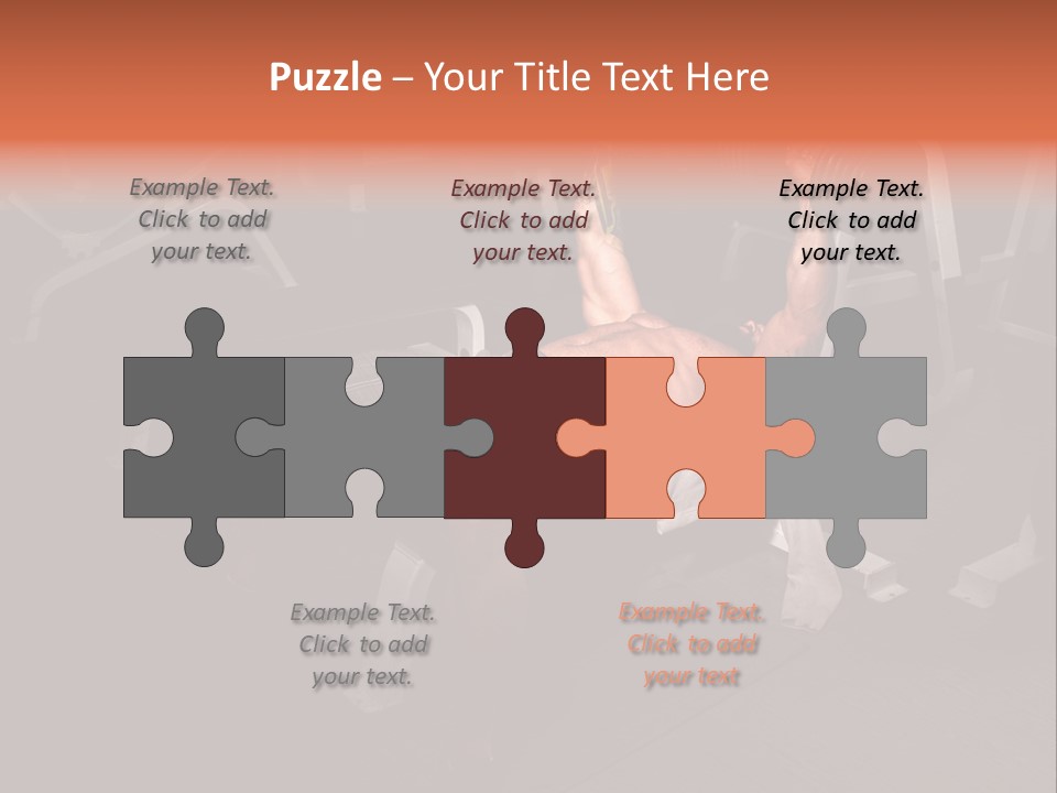 Gym  Fitness Center PowerPoint Template