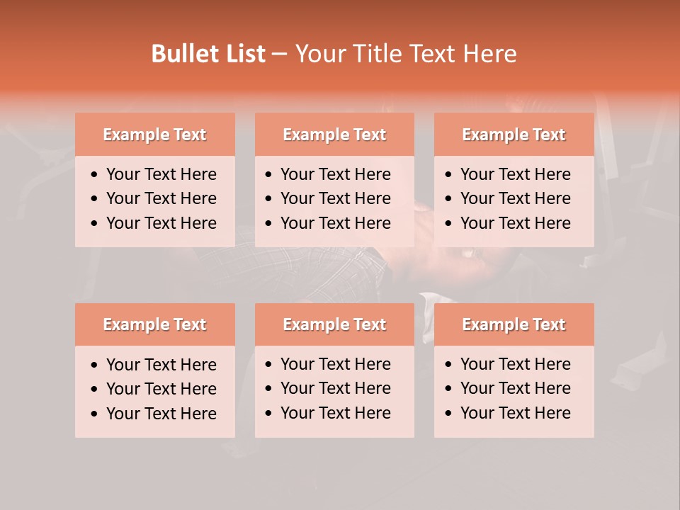 Gym  Fitness Center PowerPoint Template