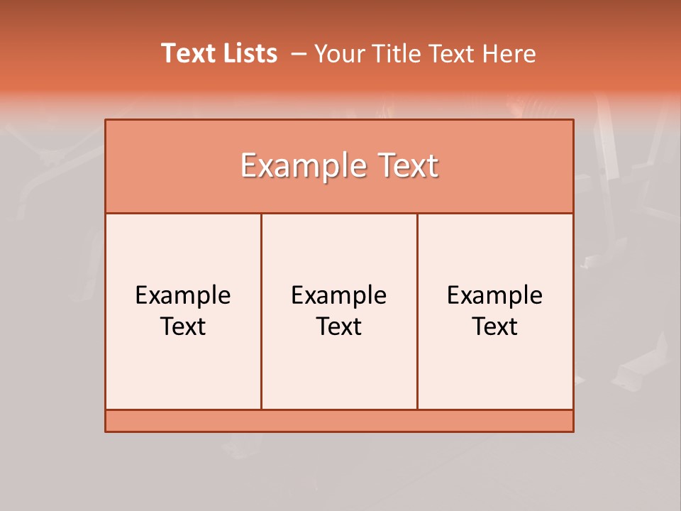 Gym  Fitness Center PowerPoint Template