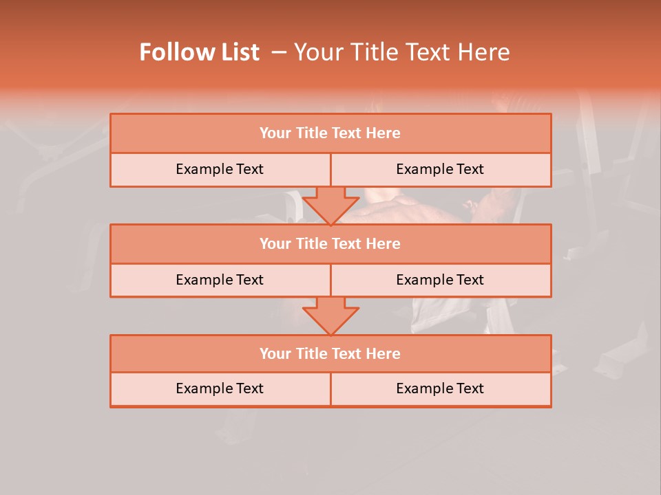 Gym  Fitness Center PowerPoint Template