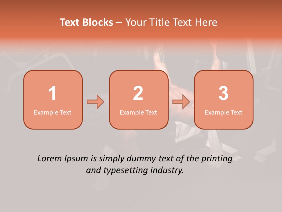 Gym  Fitness Center PowerPoint Template