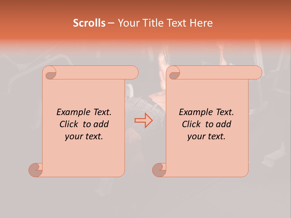 Gym  Fitness Center PowerPoint Template
