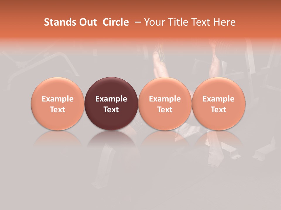 Gym  Fitness Center PowerPoint Template