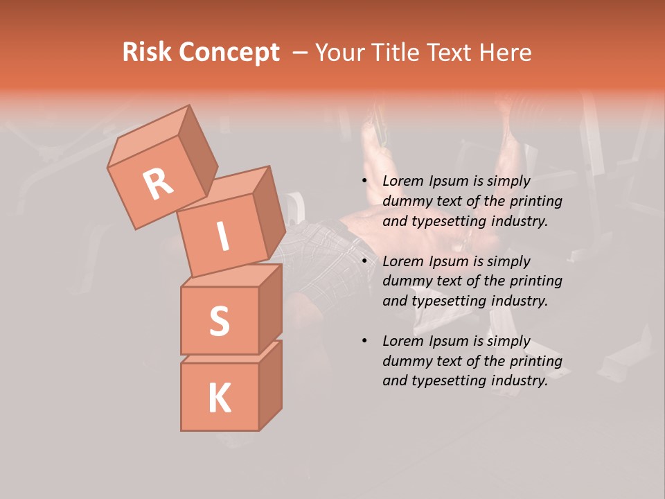 Gym  Fitness Center PowerPoint Template