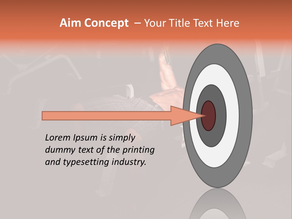 Gym  Fitness Center PowerPoint Template