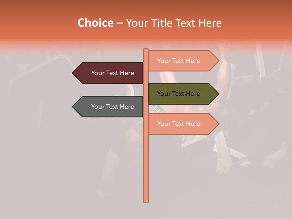 Gym  Fitness Center PowerPoint Template
