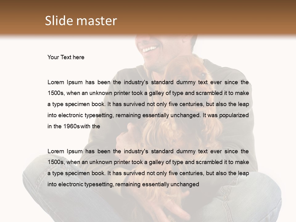 Mannequin Life Unit PowerPoint Template