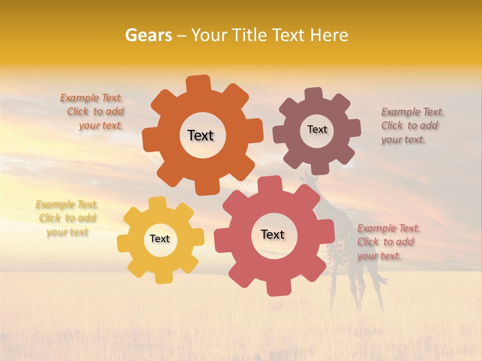 Nature Park Reticulated PowerPoint Template