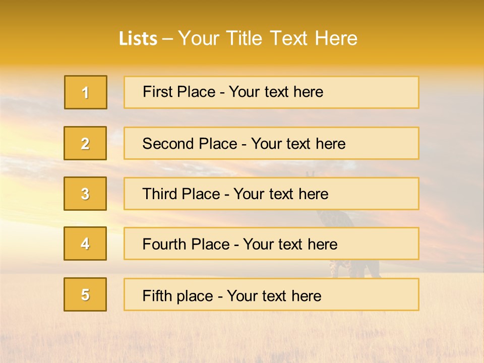 Nature Park Reticulated PowerPoint Template