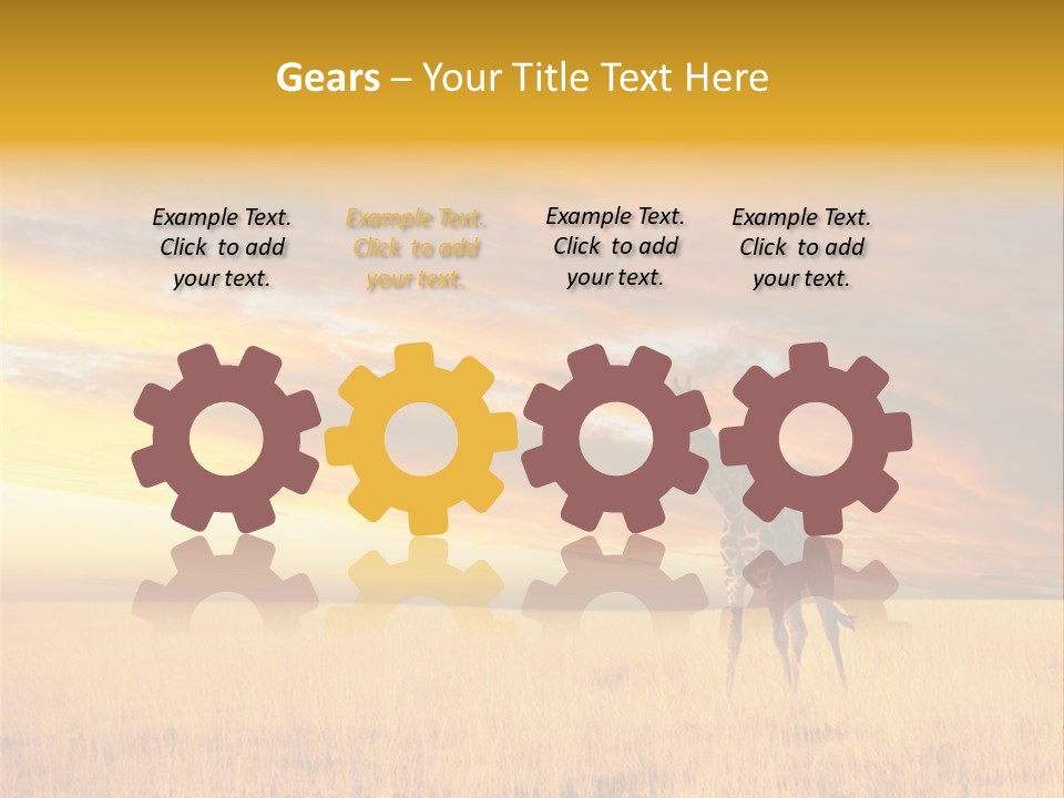 Nature Park Reticulated PowerPoint Template