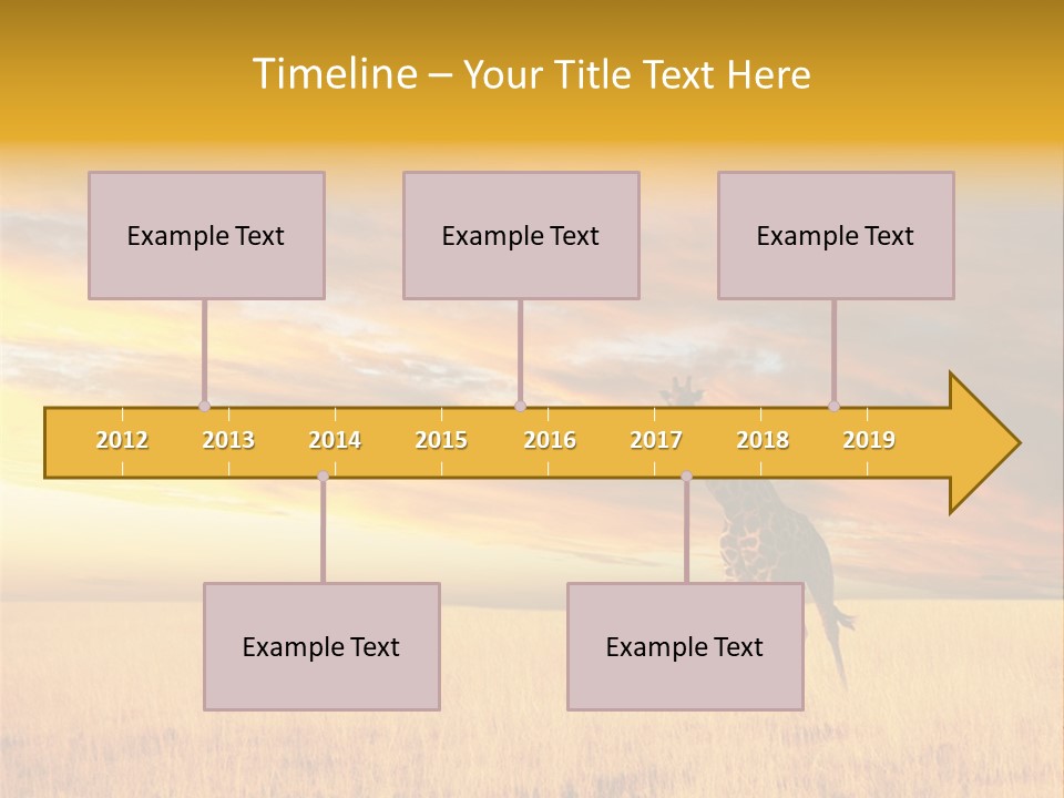 Nature Park Reticulated PowerPoint Template