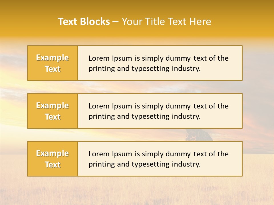 Nature Park Reticulated PowerPoint Template