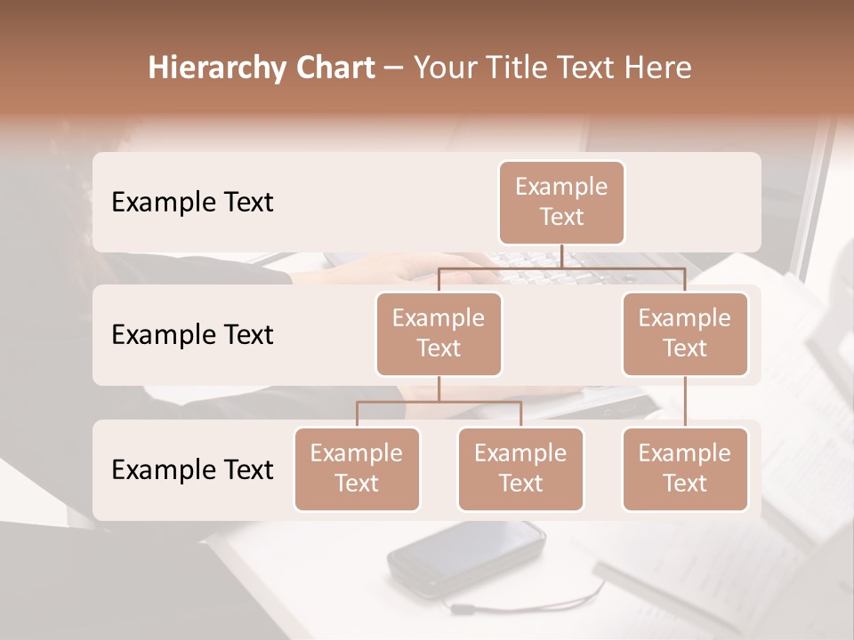 Closeup Busy Device PowerPoint Template