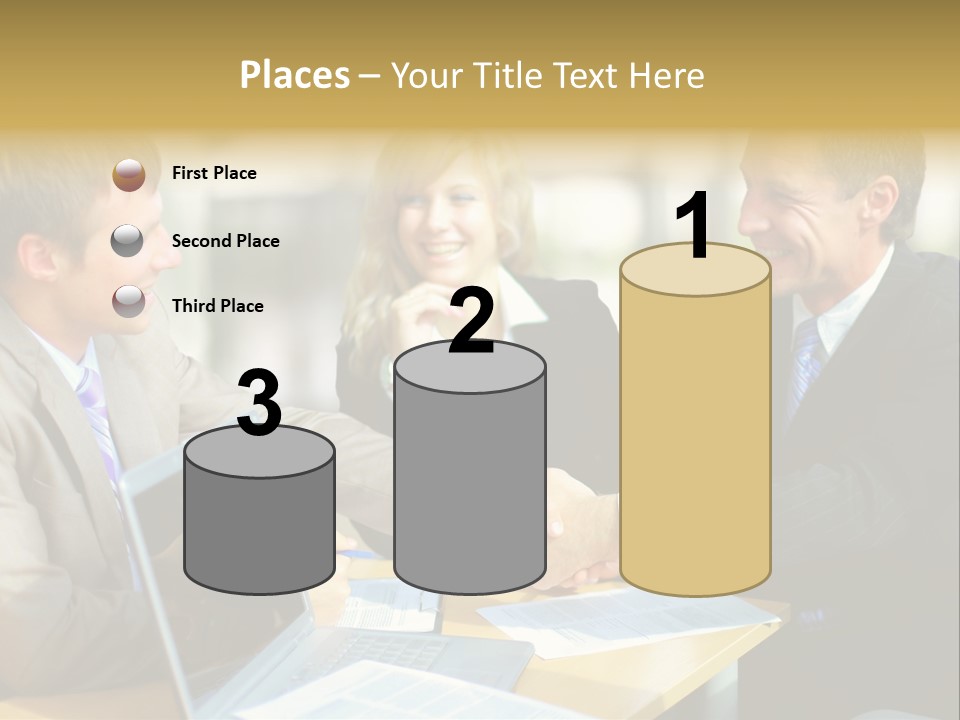 Coalition Gesture Altogether PowerPoint Template
