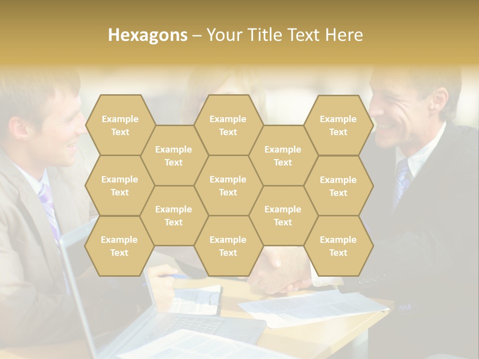 Coalition Gesture Altogether PowerPoint Template