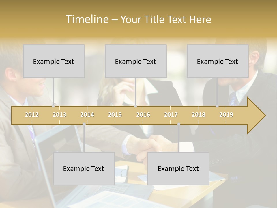 Coalition Gesture Altogether PowerPoint Template
