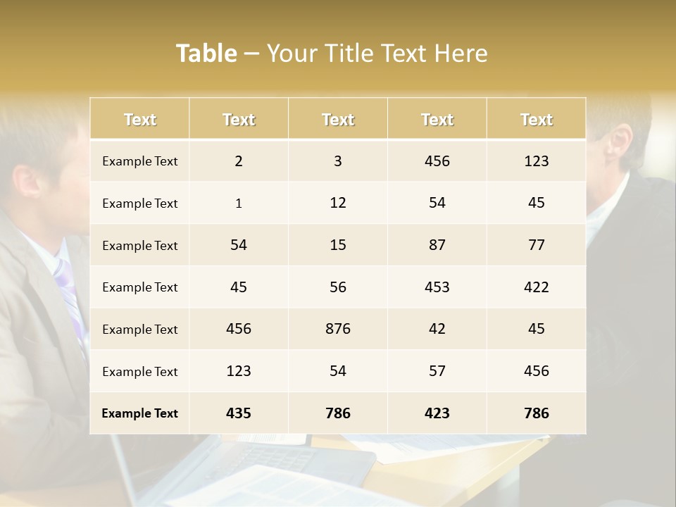 Coalition Gesture Altogether PowerPoint Template
