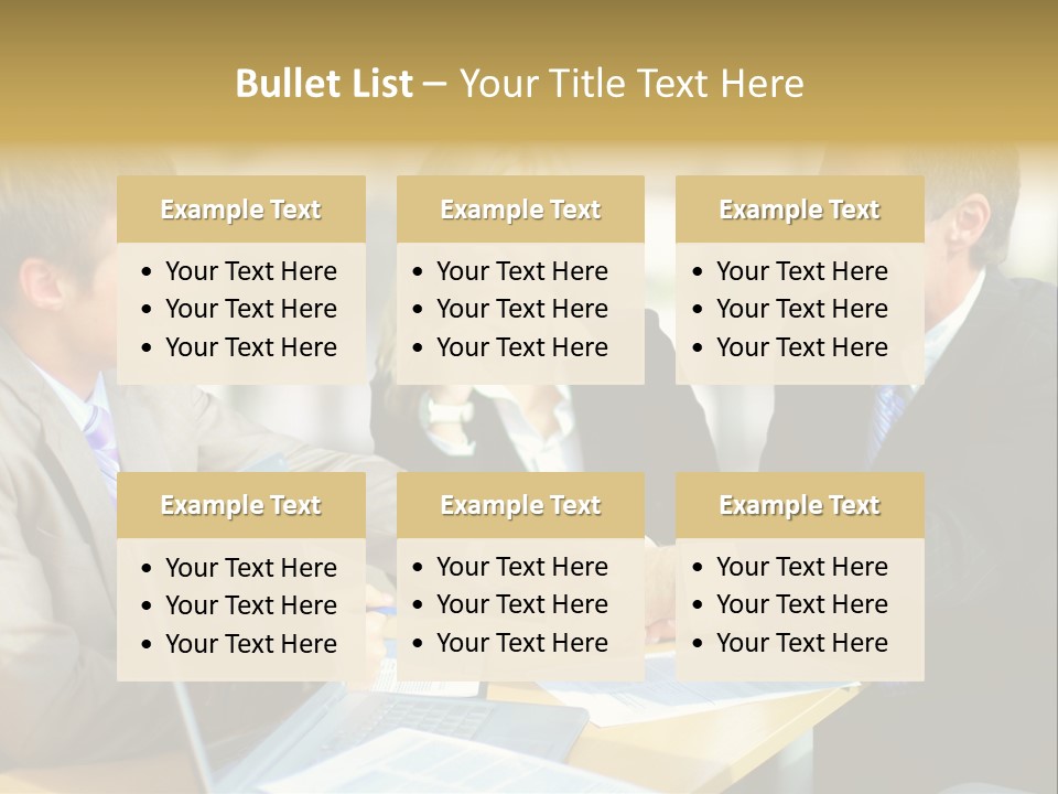 Coalition Gesture Altogether PowerPoint Template