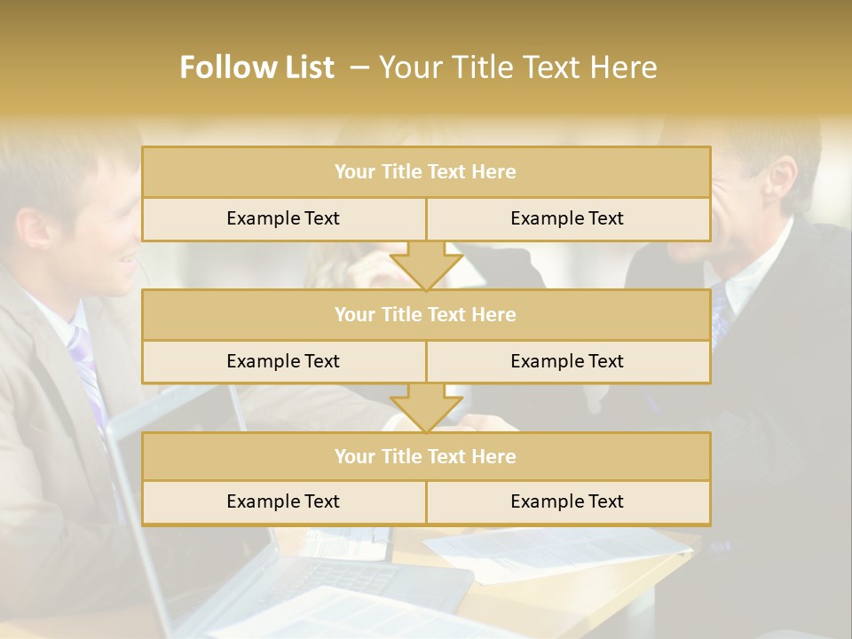 Coalition Gesture Altogether PowerPoint Template