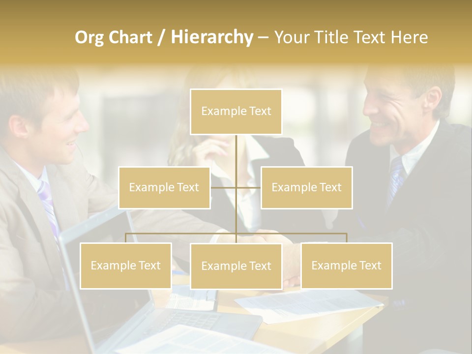 Coalition Gesture Altogether PowerPoint Template