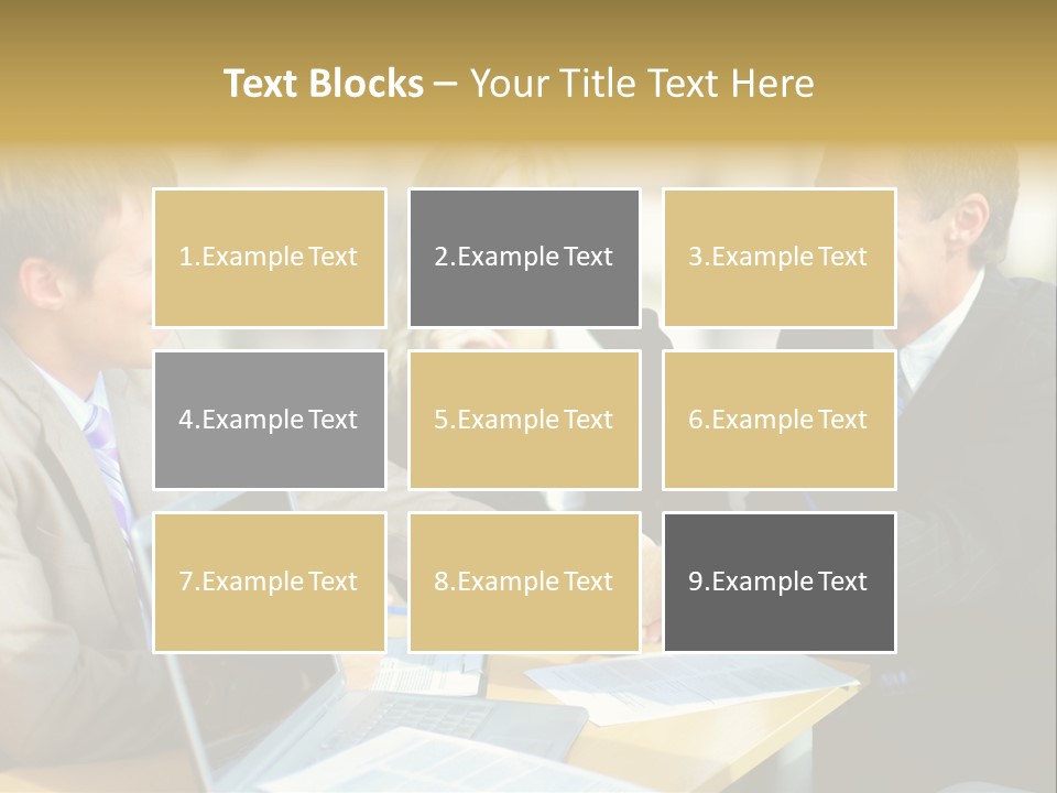 Coalition Gesture Altogether PowerPoint Template
