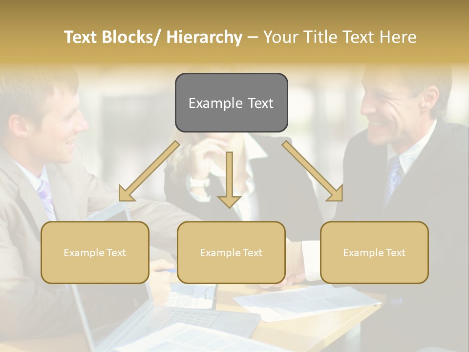 Coalition Gesture Altogether PowerPoint Template
