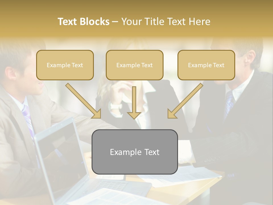 Coalition Gesture Altogether PowerPoint Template