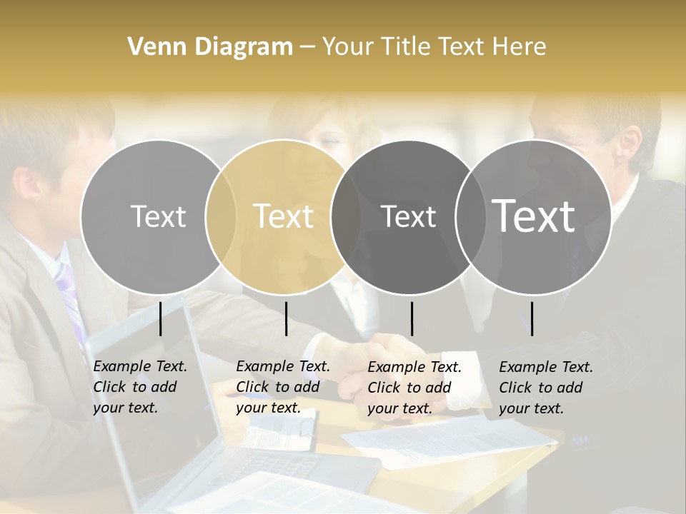 Coalition Gesture Altogether PowerPoint Template