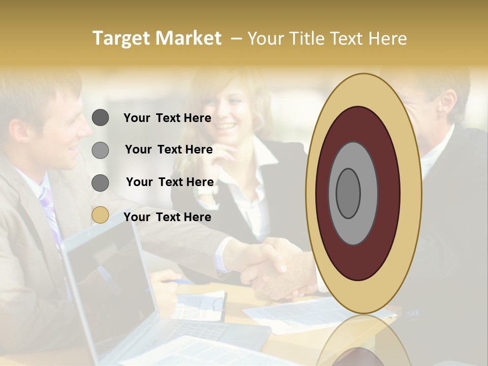 Coalition Gesture Altogether PowerPoint Template