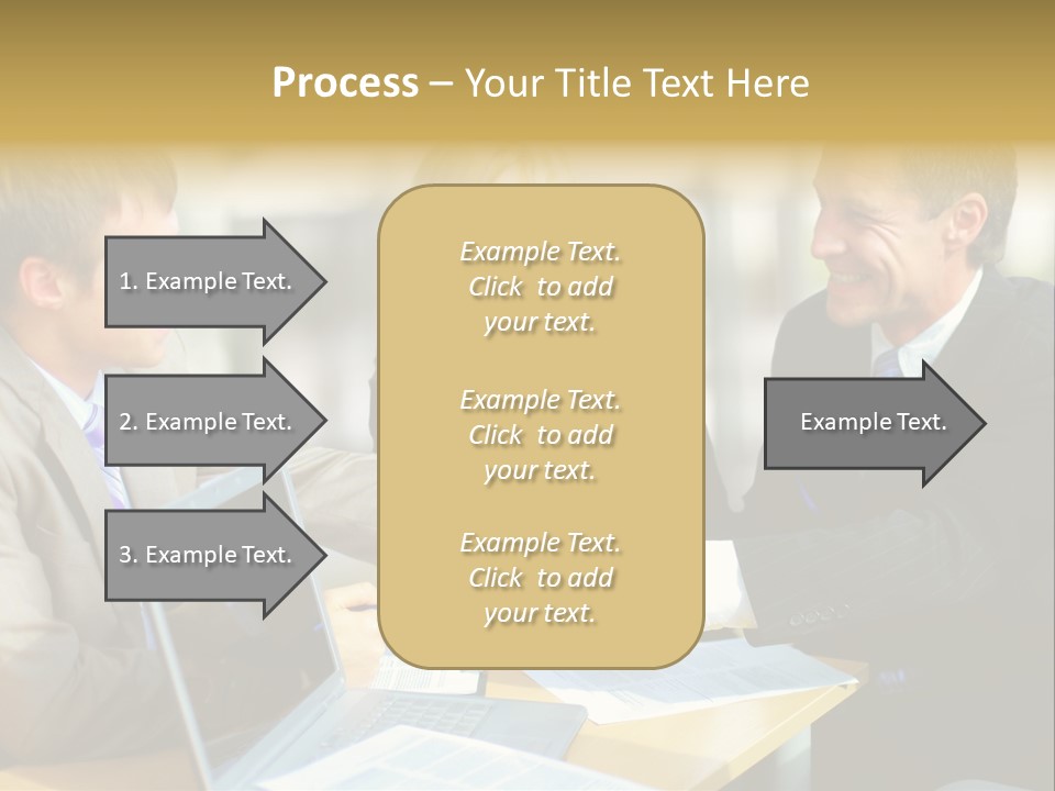 Coalition Gesture Altogether PowerPoint Template