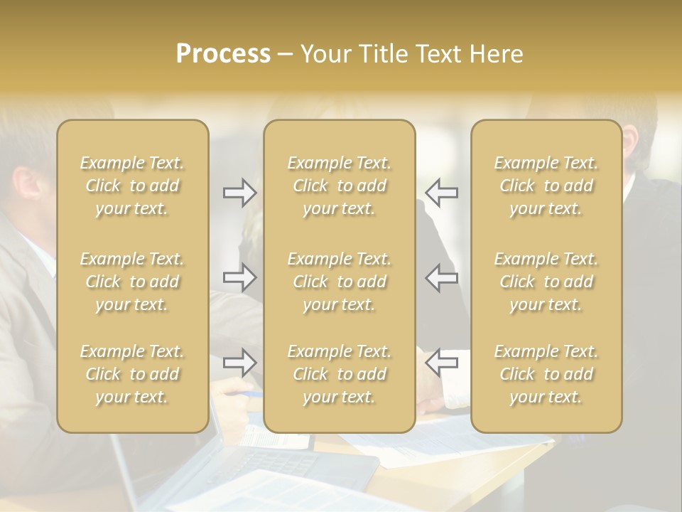 Coalition Gesture Altogether PowerPoint Template