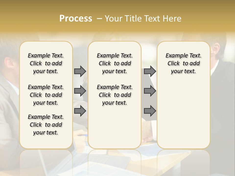 Coalition Gesture Altogether PowerPoint Template