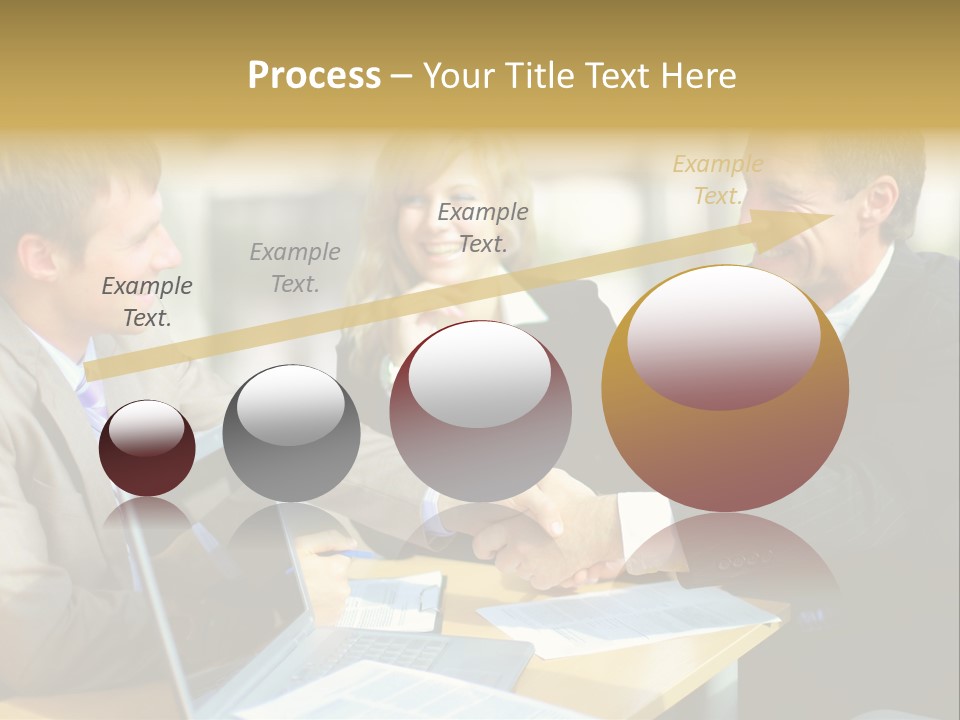 Coalition Gesture Altogether PowerPoint Template