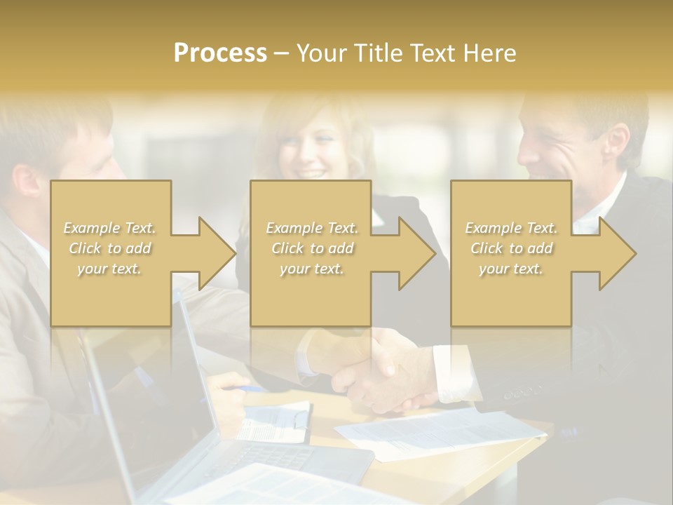 Coalition Gesture Altogether PowerPoint Template