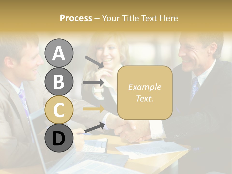 Coalition Gesture Altogether PowerPoint Template