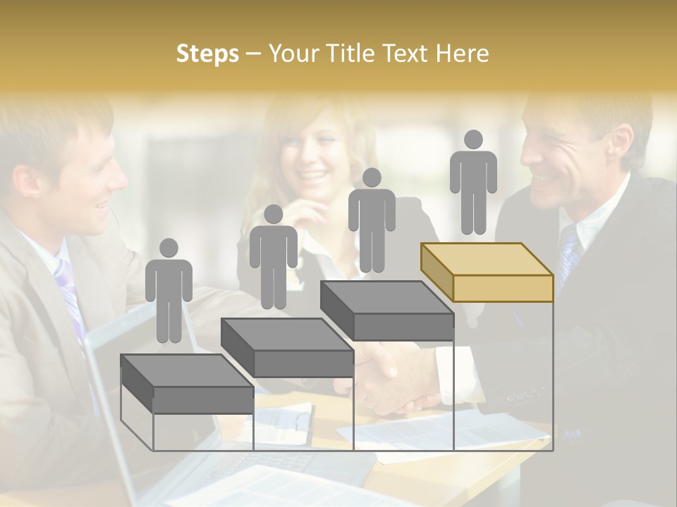 Coalition Gesture Altogether PowerPoint Template