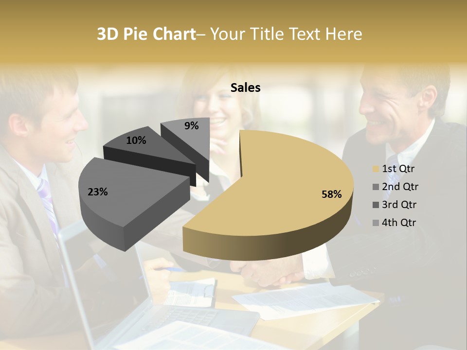 Coalition Gesture Altogether PowerPoint Template