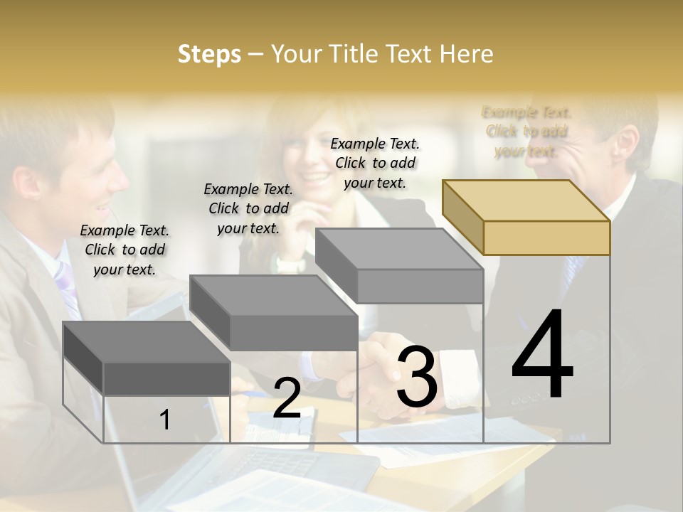 Coalition Gesture Altogether PowerPoint Template
