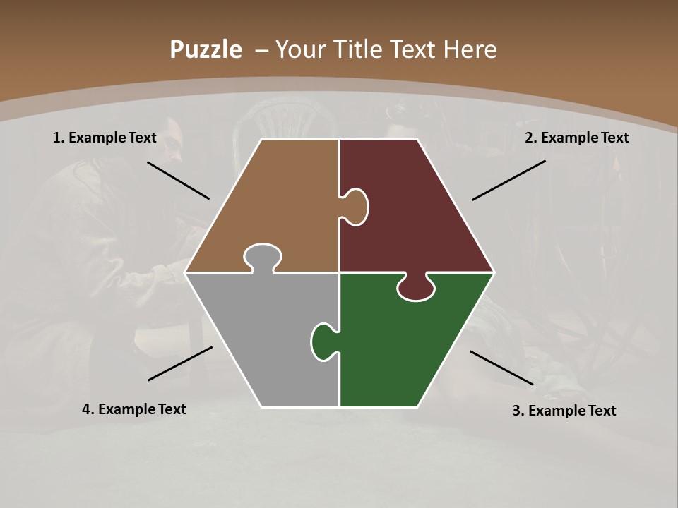 Posing Fashion Relationship PowerPoint Template