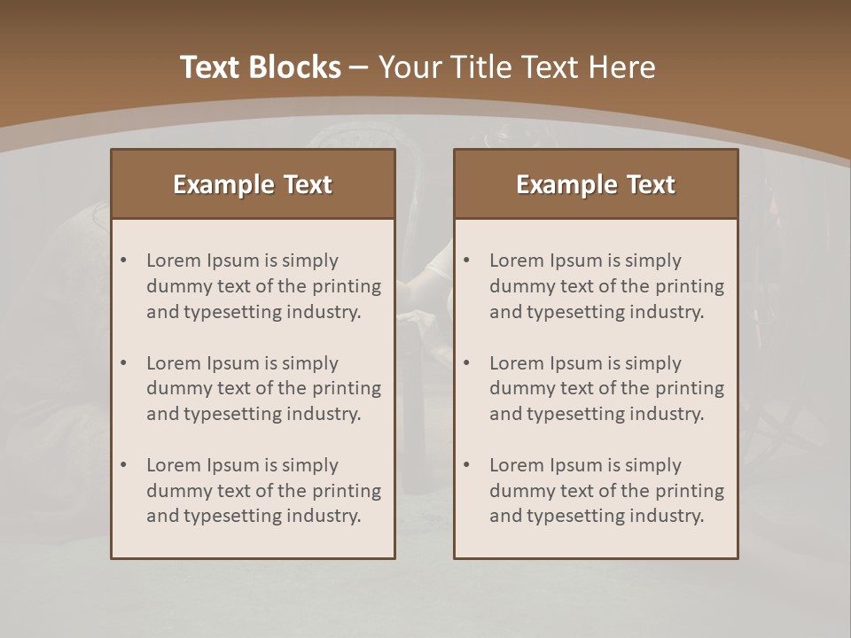 Posing Fashion Relationship PowerPoint Template