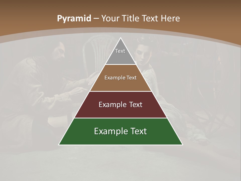 Posing Fashion Relationship PowerPoint Template