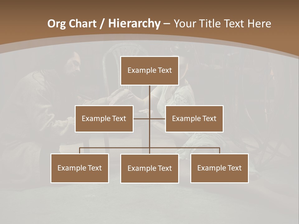 Posing Fashion Relationship PowerPoint Template