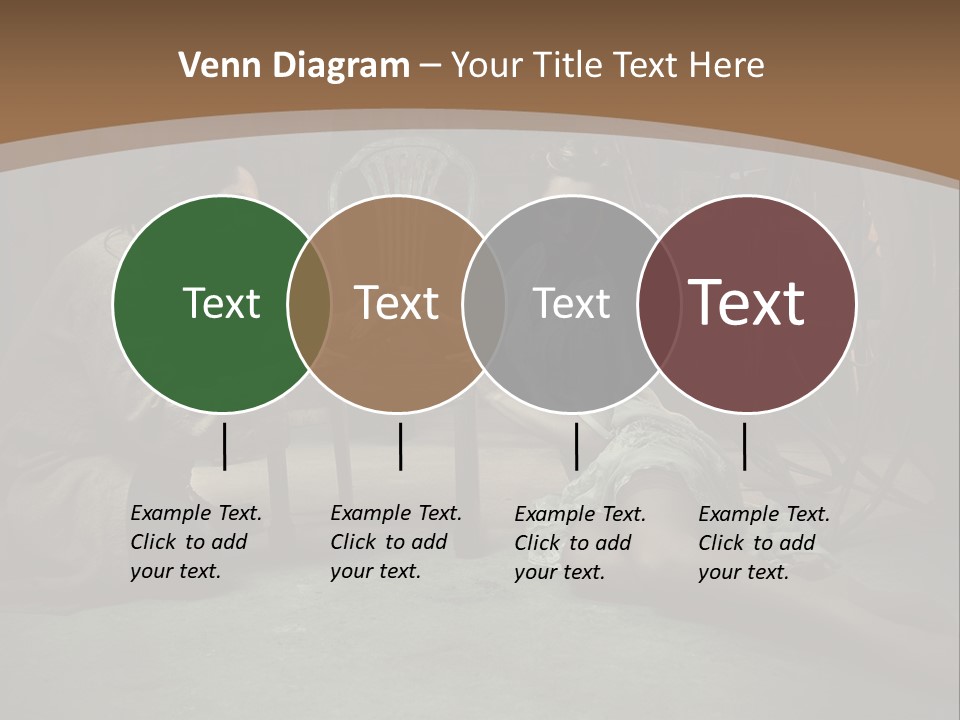 Posing Fashion Relationship PowerPoint Template