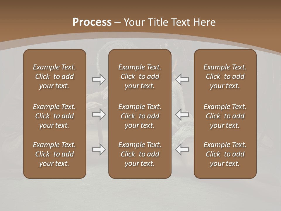Posing Fashion Relationship PowerPoint Template