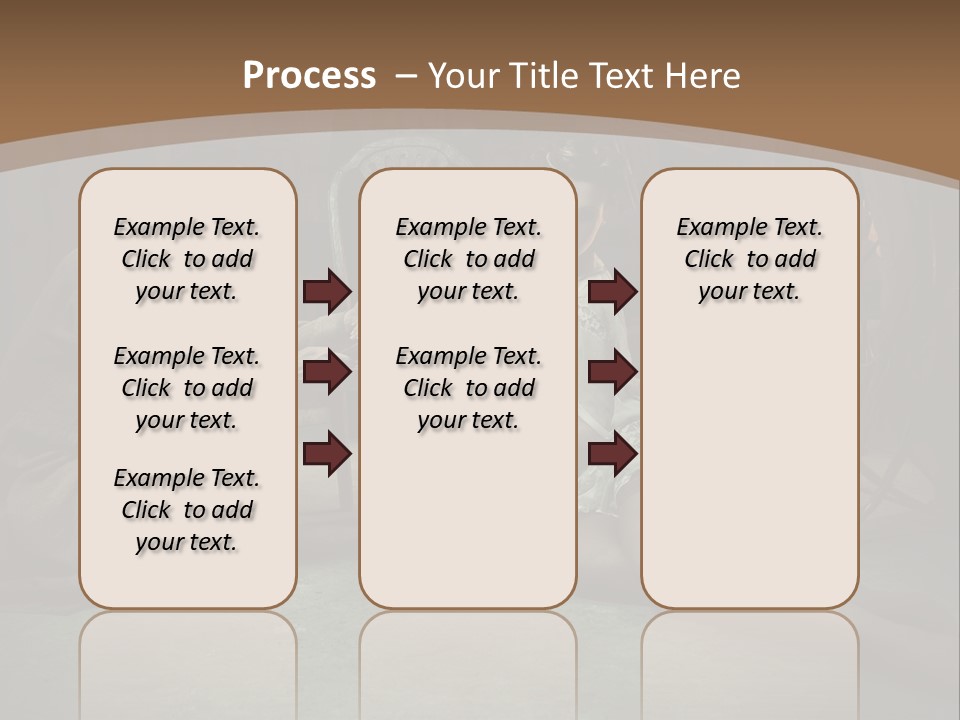 Posing Fashion Relationship PowerPoint Template