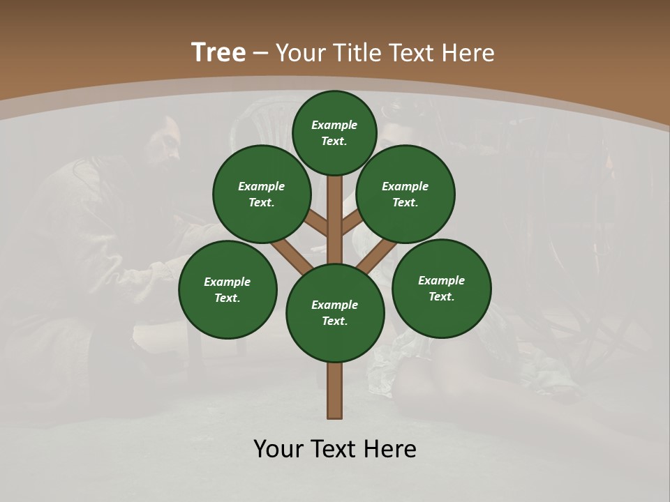 Posing Fashion Relationship PowerPoint Template