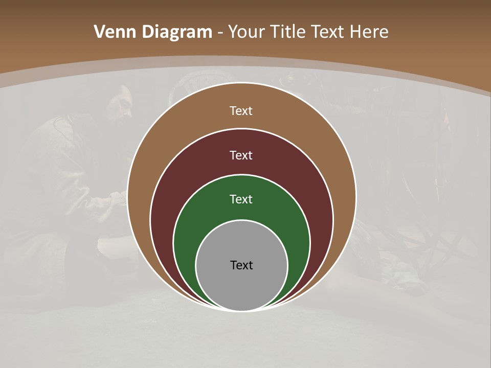 Posing Fashion Relationship PowerPoint Template