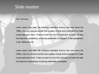 Collar Three Diplomacy PowerPoint Template