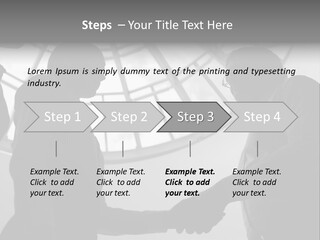 Collar Three Diplomacy PowerPoint Template